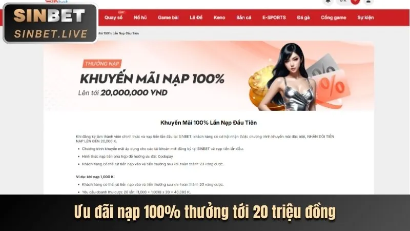 Hoàn trả thể thao hàng ngày